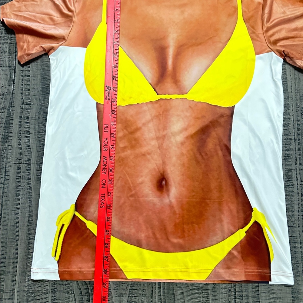 Yellow Bikini Graphic T-Shirt - Picture 5 of 6